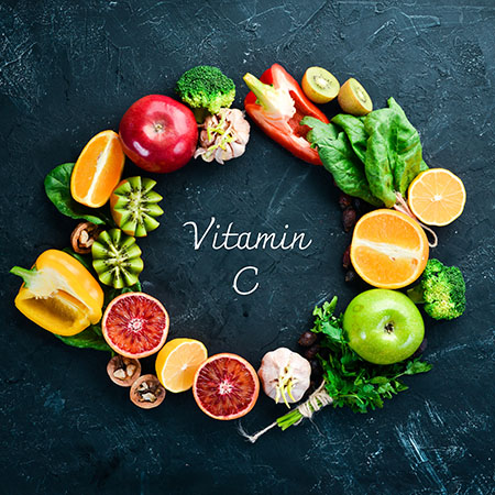 Rich Vitamin C Fruit and Vegetables